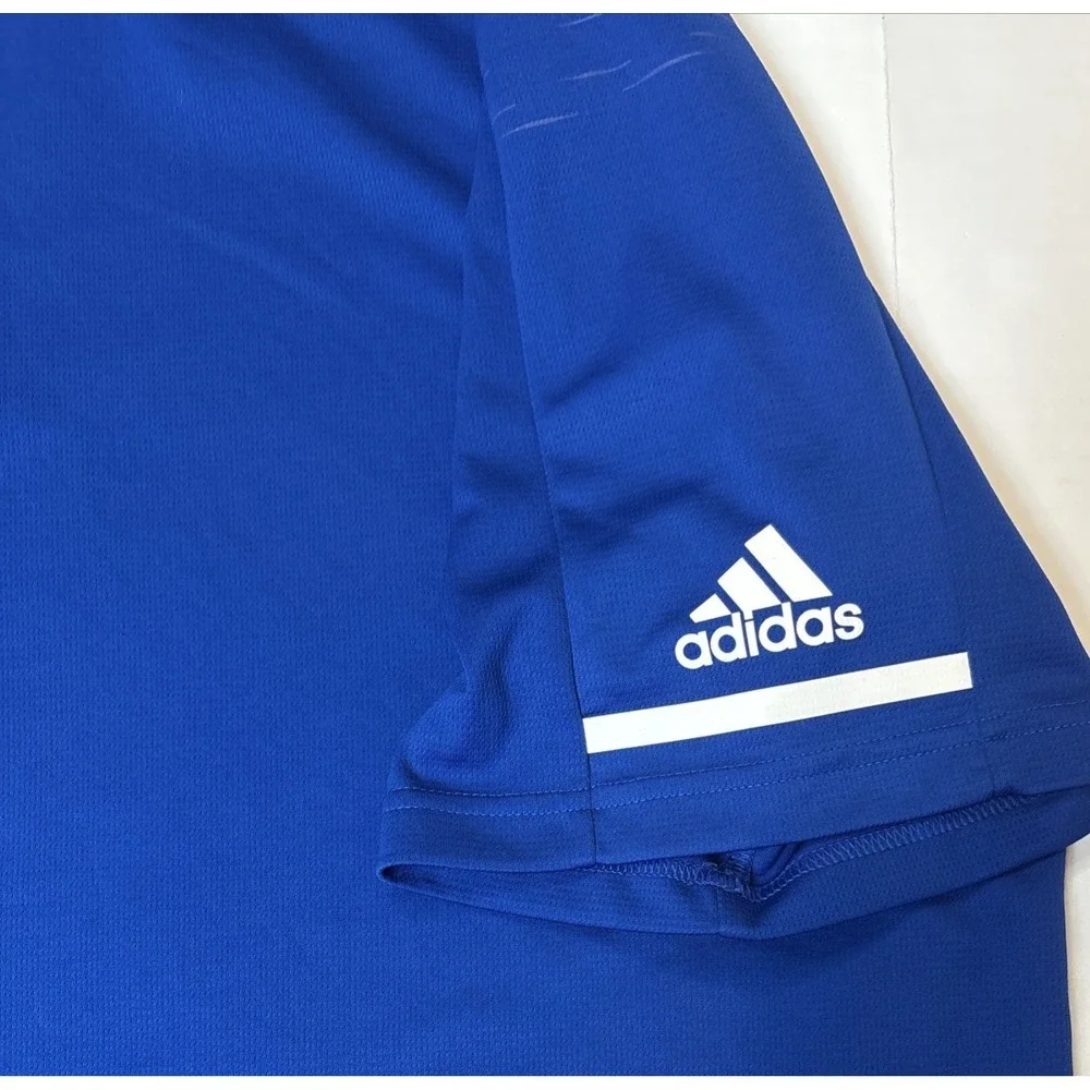 Adidas Short Sleeve Royal Blue Climalite T-shirt Mens Size‎ 2XL